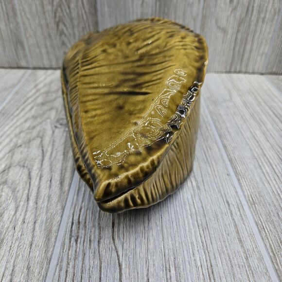 Vintage Arnel's Brazil Brazilian Nut Candy Trinket Dish‎ Lid Ceramic Rare - Picture 4 of 8